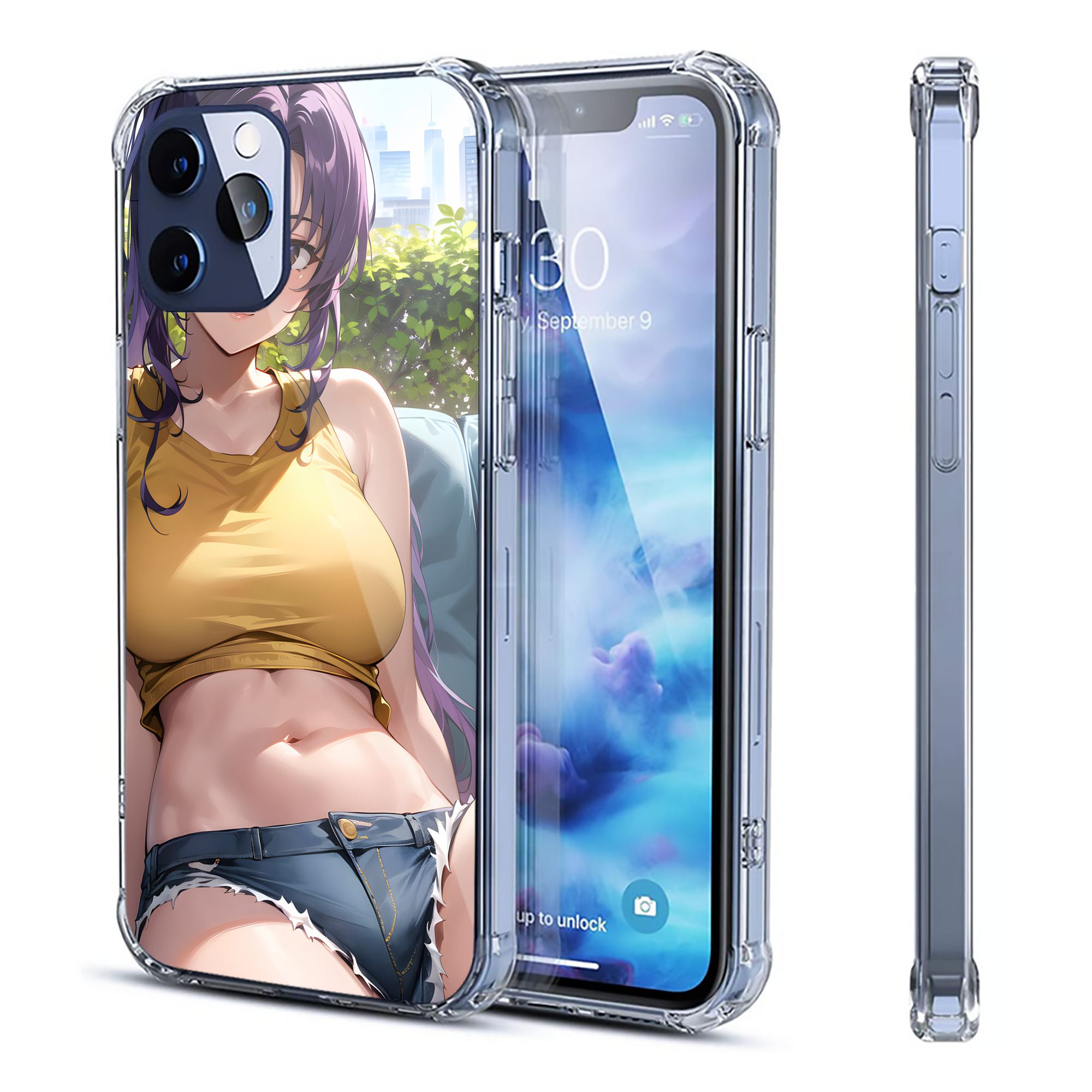 （画像用） EVA 新世紀エヴァンゲリオン 【iPhone 12シリーズ対応】透明スマホケース（クリアソフトケース）